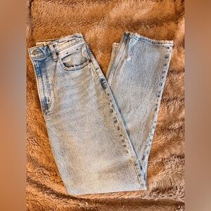 Curve Love Abercrombie Straight Leg Jeans